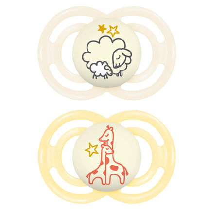 MAM Perfect Baby Pacifier 6-16 Months, Extra Thin 