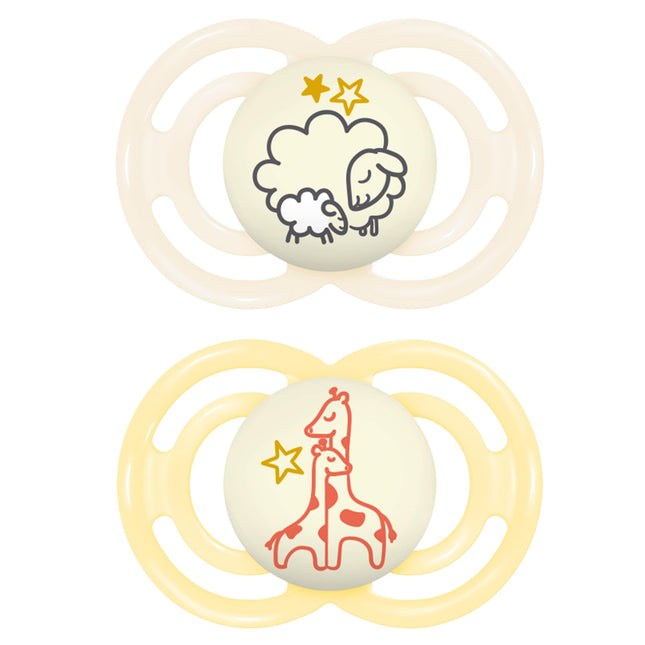 MAM Perfect Baby Pacifier 6-16 Months, Extra Thin 