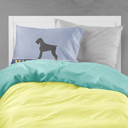 Caroline's Treasures Giant Schnauzer Welcome Pillowcase, Multicolor, Standard