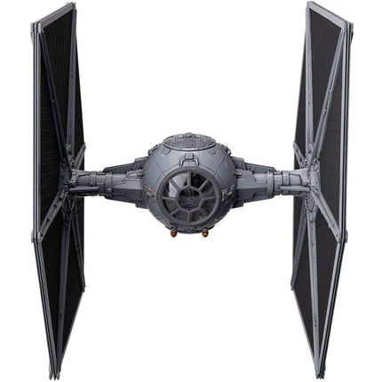 Revell (Bandai Original) 01201 Star Wars TIE Fighter 1:72 Scale Unbuilt/Pre-Coloured/Clip-Together (Non-Glue) Plastic Model Kit with Display Base