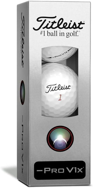 Titleist Pro V1X RCT Golf Balls Left 3 Balls