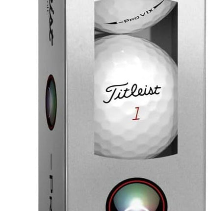 Titleist Pro V1X RCT Golf Balls Left 3 Balls