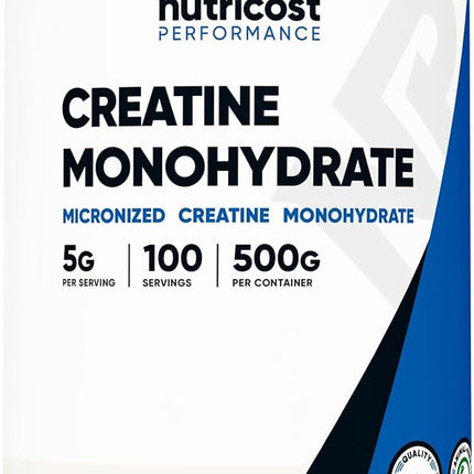 Nutricost Creatine Monohydrate Micronized Powder 5