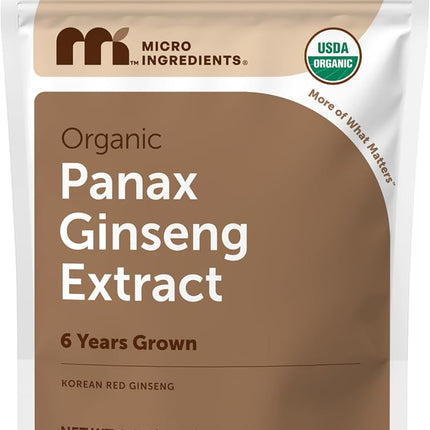 Micro Ingredients Organic Korean Ginseng Root Powd