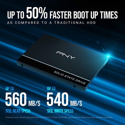 PNY CS900 500GB Internal SSD SATA III 2.5"