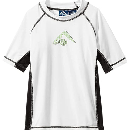 Kanu Surf - Tee-shirt anti-UV de protection solaire UPF 50+ Flex pour petits garçons, blanc, 3T