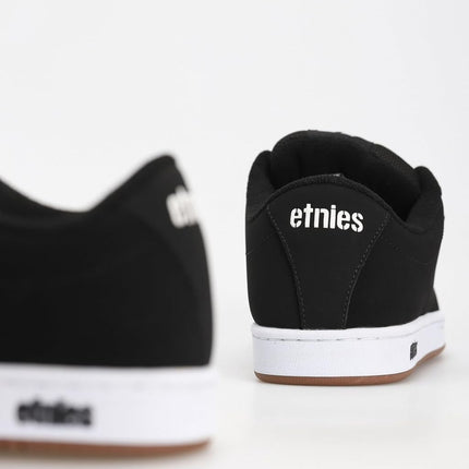 Etnies Kingpin - Classic Skate Heritage Fashion Style with on-Trend Puffy Look, Reinforced Cupsole - Black/White/Gum - 8,5
