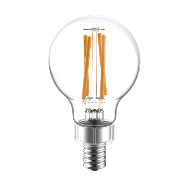 GE Reveal LED Light Bulbs, 60 Watt Eqv, HD+ Light, A15 Ceiling Fan Bulbs, Clear Small Base (2 Pack)