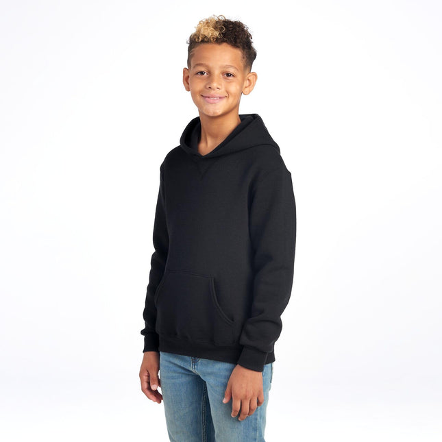 Russell Athletic Youth Dri-Power Fleece Hoodies, Moisture Wicking, Sizes S-XL, Black, XL