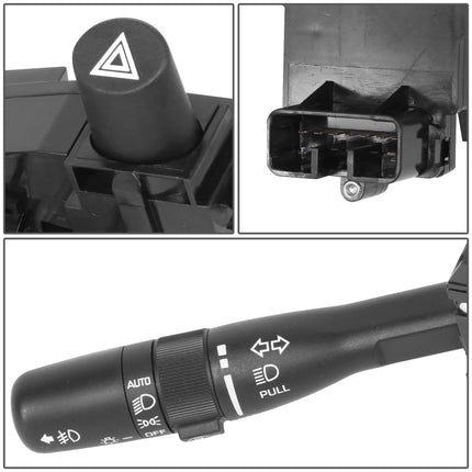 DNA MOTORING OE Style Combination Switch Compatible with 99-04 Grand Cherokee, OEM-SW-0092, SM413, DS987, 640067