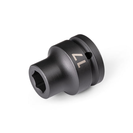 TEKTON 3/4 Inch Drive x 17 mm 6-Point Impact Socke