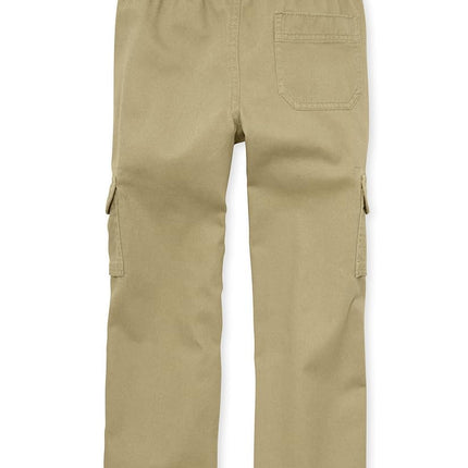 The Children's Place Pantalón cargo sin cierre para niños grandes, lino, 8