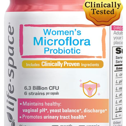 Life-Space Probiotic for Women, 2 Month Serving, S