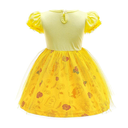 Dressy Daisy Princess Dress Up Clothes Halloween Fancy Party Tulle Skirt Summer Outfit for Baby Girls Size 12-24 Months, 301