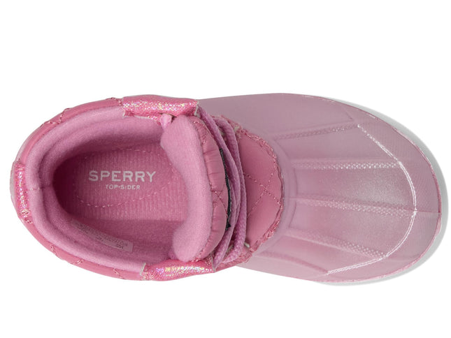 Sperry Kids Girls Port Boot Snow Boot, Pink, 6 M US
