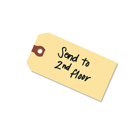 Avery Manila "G" Shipping Tags, Unstrung, Pack of 1000, 6.25 x 3.125 Inches (12308)