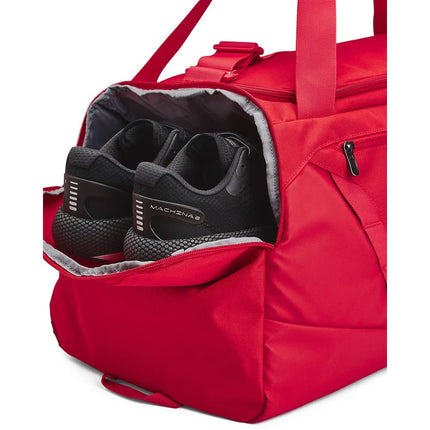 Under Armour Adult Undeniable 5.0 Duffle, Red (600)/Metallic Silver, Medium