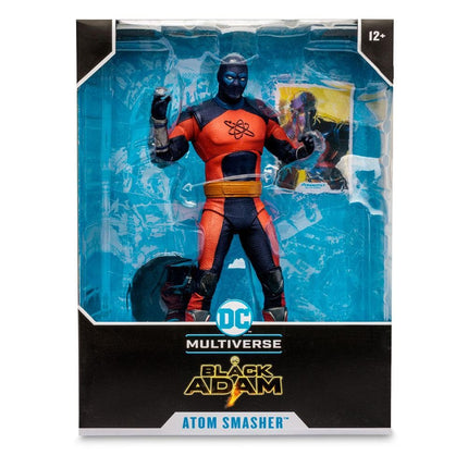 McFarlane Toys, DC Black Adam Atom Smasher Action Mega Figure with 22 Moving Parts, Collectible DC Black Adam Movie Figure with Stand Base and Unique Collectible Character Card – Ages 12+