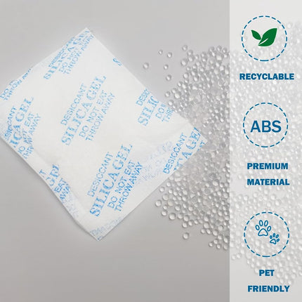 xcivi Lot de 12 sachets déshydratants pour distributeurs automatiques de nourriture pour chats et chiens, anti-humidité, garde les aliments de votre animal au sec et frais