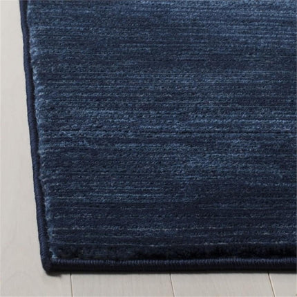 Safavieh Modern Rug for Living Room, Dining Room, Bedroom - Vision Collection, Short Pile, in Navy, 91 X 152 cm