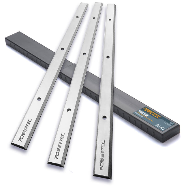 POWERTEC 13 Inch Planer Blades for Wen 6552, 6552T