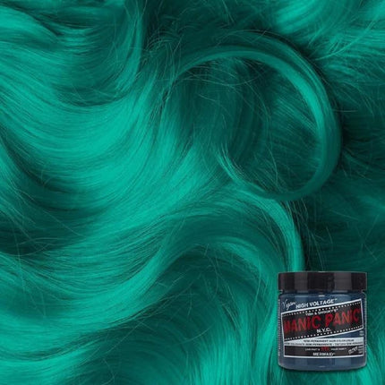 MANIC PANIC Classic Mermaid Semi Permanent Hair Color - Neon Ocean Blue Hair Dye for Women & Men That Lasts 4-6 Weeks - Vegan, Ammonia & Cruelty-Free - Create & Mix Custom Shades (4oz / 3pk)