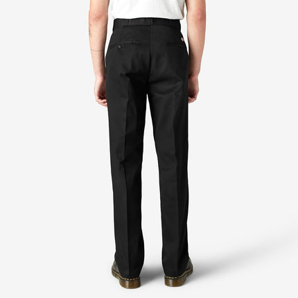 Dickies Pantalones de trabajo originales 874 para hombre, casual de negocios, color negro, 28W x 30L