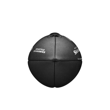 WILSON NFL Team Metallic Premiere Football - Official Size, Seattle Seahawks