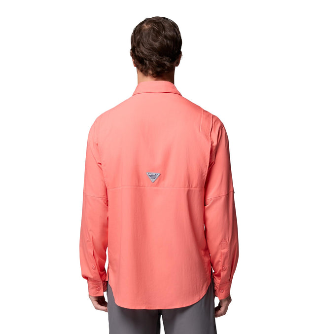 Camisa de pesca de manga larga Columbia para hombre PFG Tamiami, Melonade, 2X Tall