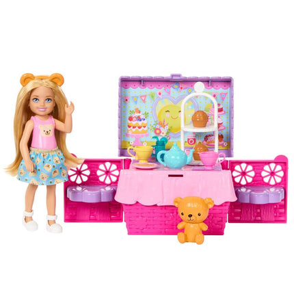 Barbie Club Chelsea Tea Party Doll and Transforming Playset