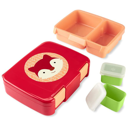Skip Hop Kids Bento Lunch Box, Ages 3+, Zoo Fox