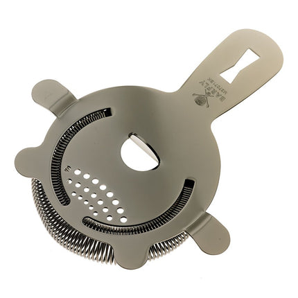 Barfly M37071BK Bar Strainer, O/S, Gun Metal Black