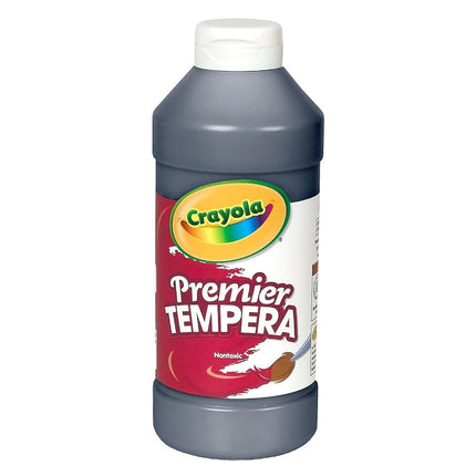 Premier Tempera Paint, Black, 16 oz