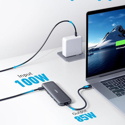 Anker USB-C Hub, 5-in-1 USBC to HDMI Hub with 4K Display, 85W Max PD