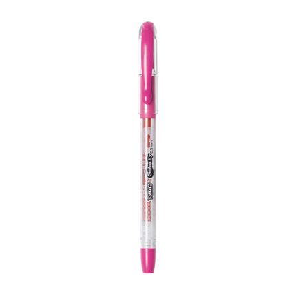 Bolígrafos de gel BIC Gel-ocity Smooth Stick, punta fina de 0.5 mm, tinta surtida (paquete de 8)