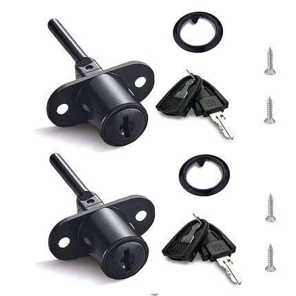 XIEHE 288 Zinc Alloy Desk Locks for Drawers with K