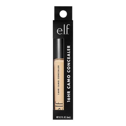 e.l.f. 16HR Camo Concealer, Full Coverage & Highly Pigmented, Matte Finish, Fair Beige, 0.203 Fl Oz (6 ml)