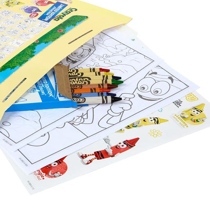 Crayola Retired Colors Coloring & Activity Set, Retired Crayons & Stickers, 32 Pgs, Gift for Kids Ages 3+
