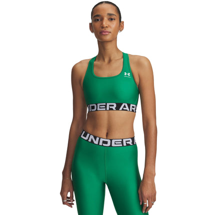 Under Armour Womens HeatGear Armour Mid Impact Bra