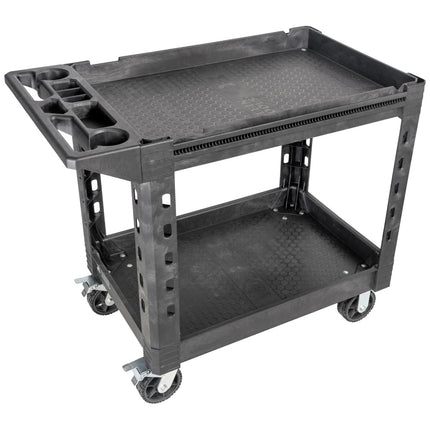 Klein Tools Utility Cart, Polyethylene (PE), Black