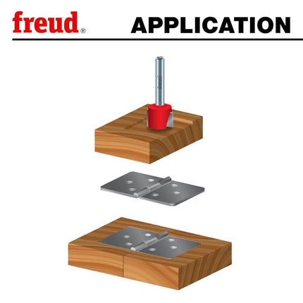 Freud 16-118: 3/4" (dia.) Mortising Bit with 1/2" shank, 2-1/8" overall length