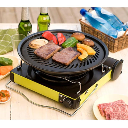 Grilled Meat Plate (L) CB-A-YPL Fluorine Treatment