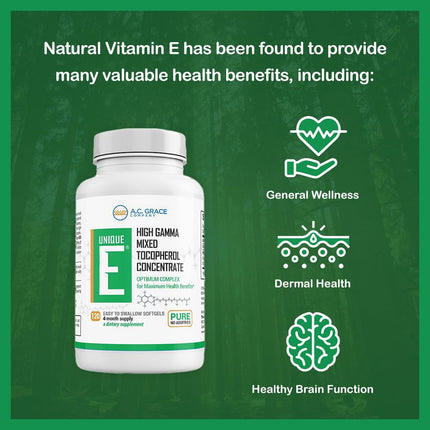 Unique E, 120 Capsules