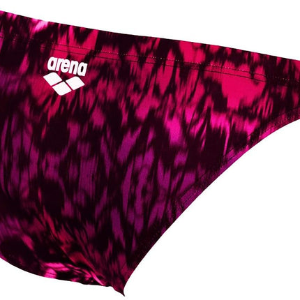 Arena Women's Ombre Maxlife Bikini Bottom, Pink/Black, Size 28