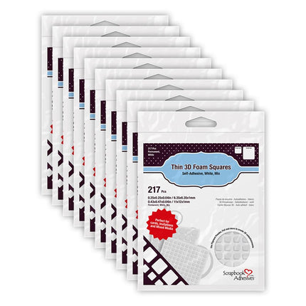SCRAPBOOK ADHESIVES BY 3L Permanent Thin Pre-Cut 3