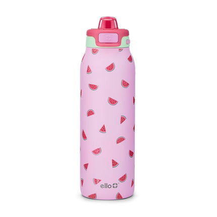 Ello Pop & Fill Stainless Steel Water Bottle with 