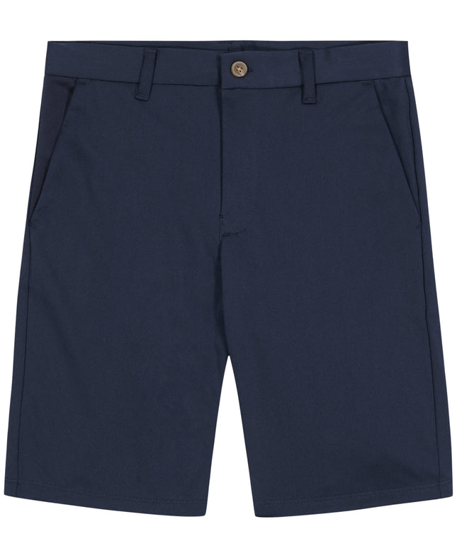 Nautica Boys' School Uniform Flat Front Twill Shor
