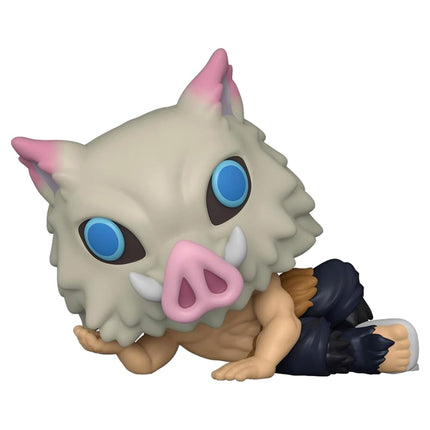 Funko POP! Animation #1090 Demon Slayer Inosuke Hashibira Lounging in Mask Vinyl Figure - BoxLunch Exclusive