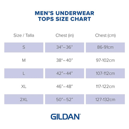 Gildan Men's A-Shirt Tanks, Multipack, Style G1104 Undershirt, White (Pack of 6), M