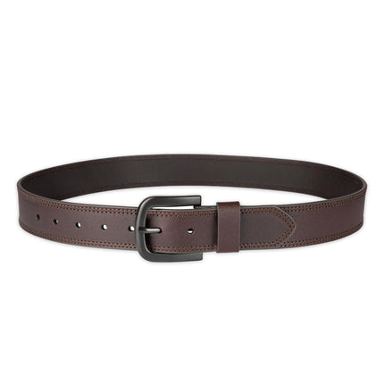 Dickies Men's Two Row Stitch Belt, Brown, Waist 50